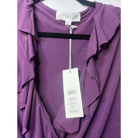 NWT Rachel Zoe Bodysuit. Size Medium in Faded Plum. - Picture 3 of 4